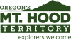 Oregon's Mt Hood Territory Explorers welcome logo.